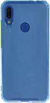 Voor Xiaomi Redmi Note 7 schokbestendige TPU transparante beschermhoes (hemelsblauw)