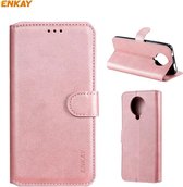 Voor Xiaomi Redmi K30 Pro ENKAY Hat-Prince horizontale flip lederen tas met houder & kaartsleuven & portemonnee (roze)