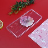 Stijlvol en mooi patroon TPU Drop Protection Cover voor Samsung M10 (Flower)