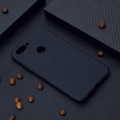 Voor Xiaomi Mi 8 Lite Candy Color TPU Case (zwart)