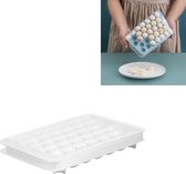 Creative Home koelkast Ice Box ijsrooster sferische ijsblokjesvorm (wit)