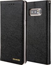 Voor Galaxy Note 8 CMai2 Zijde Textuur Horizontaal Flip Leren Case met Houder & Kaartsleuven & Fotolijst & Portemonnee (Zwart)