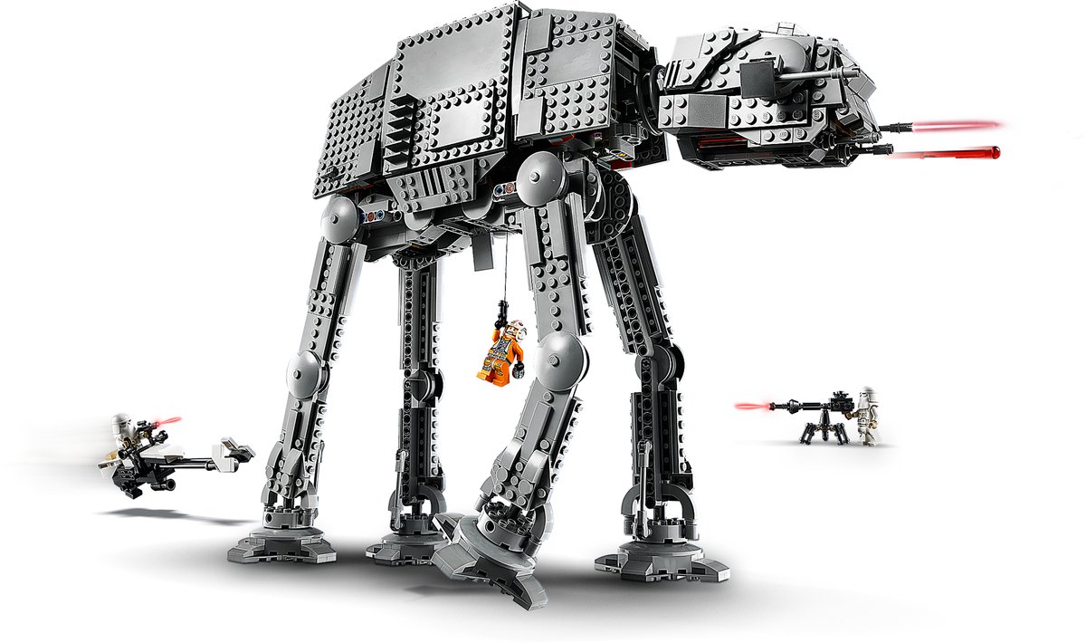 LEGO® Star Wars™ AT-AT™ 75288 bouwset, leuke speelset voor kinderen die spannende missies uit het Star Wars universum en scènes uit de klassieke Star Wars trilogie willen naspelen (1267 onderdelen) — afbeelding 12