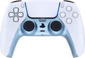 PlayCool Behuizing Front Faceplate Cover Shell Geschikt voor PS5 DualSense Controller – Playstation 5 Accessoires – Titanium Blauw