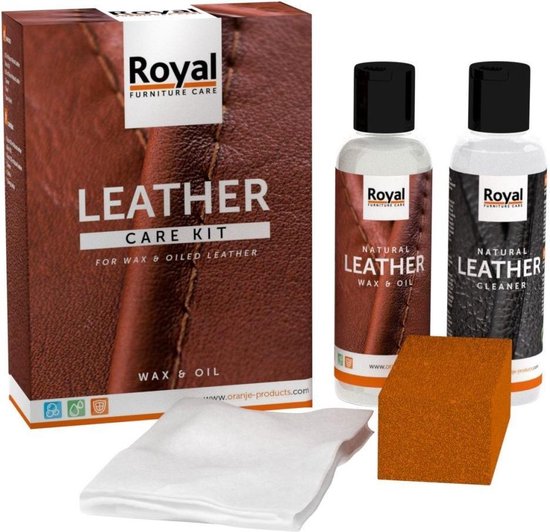 Leather Care Kit - Wax & Oil - Oranje Furniture Care