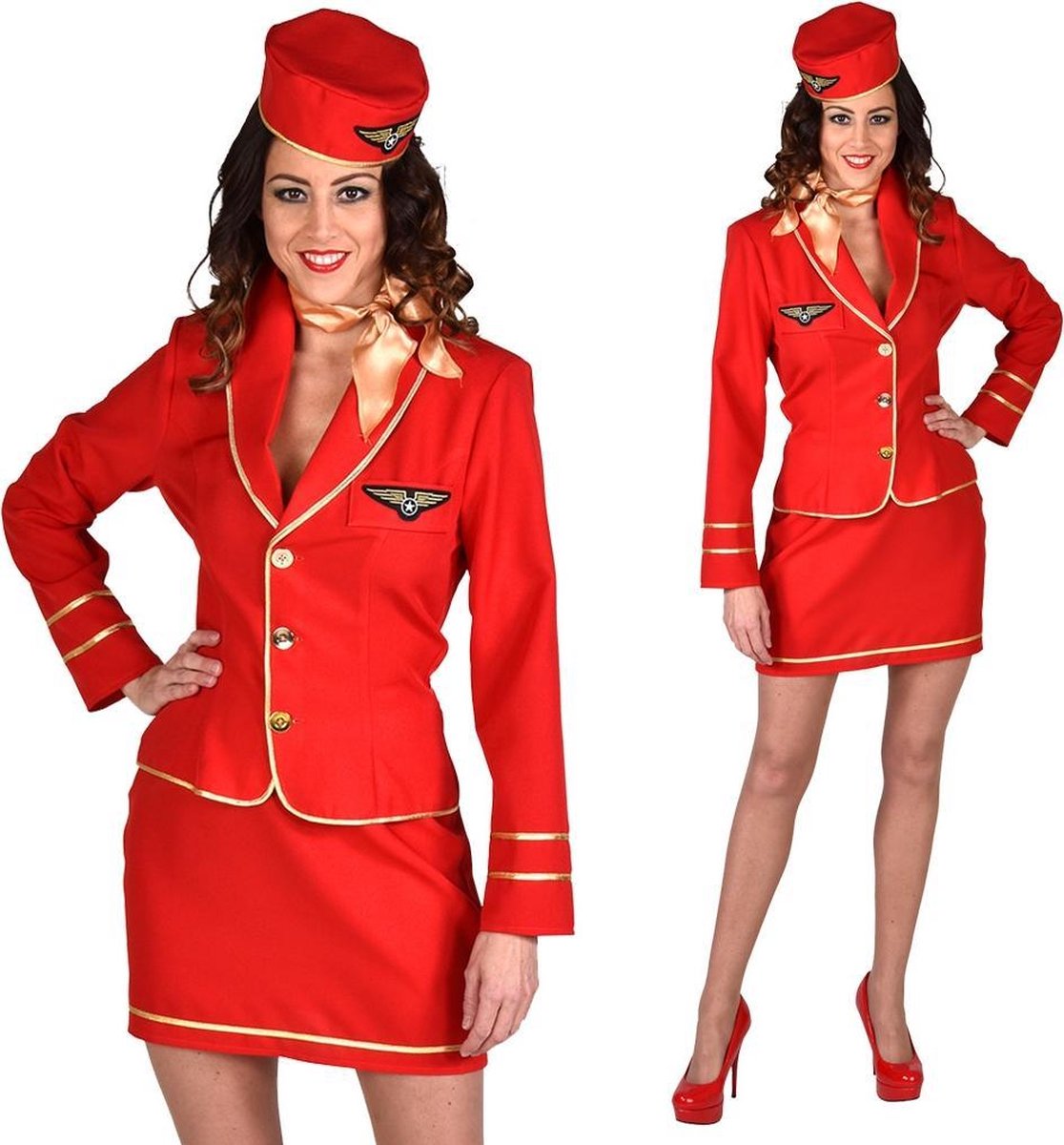 Stewardess pakje met baret. | bol.com