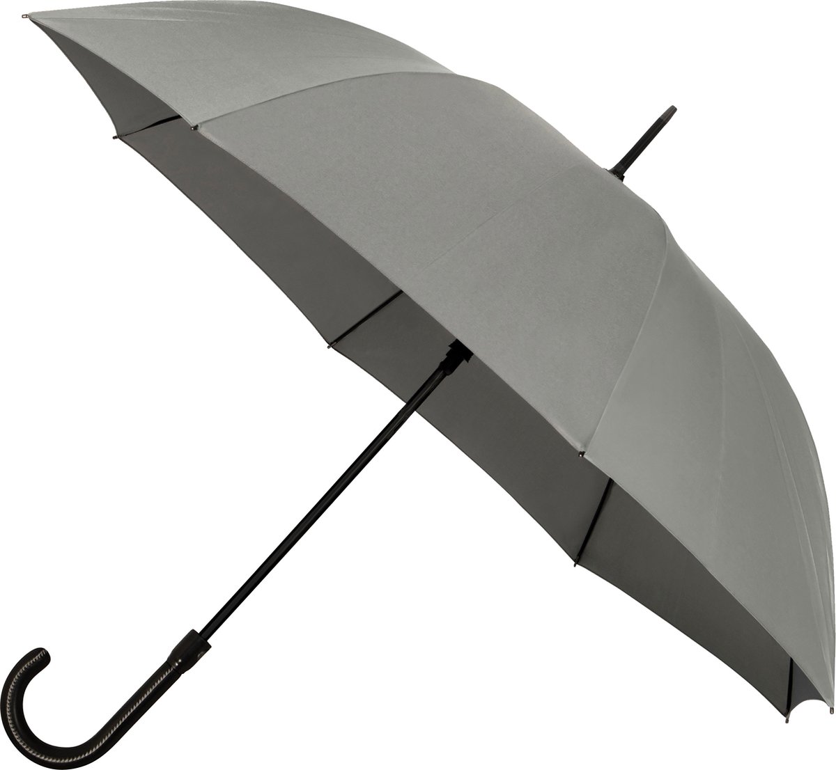 Bol.com Falcone - Luxe Paraplu - Ø 101 cm - Automaat - Windproof - Grijs aanbieding