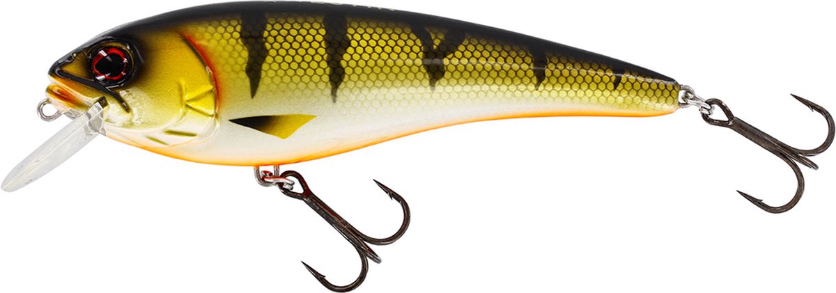 Westin RawBite Crankbait - Floating - Bling Perch - 15cm - 61g - Goud