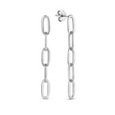 Selected Jewels Emma Dames Oorbellen Zilver - Zilverkleurig
