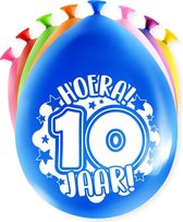 Happy party balloons - 10 years