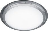LED Plafondlamp - Iona Mizona - 18W - Aanpasbare Kleur - Dimbaar - Afstandsbediening - Rond - Transparent Helder - Kunststof