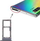 SIM-kaarthouder / Micro SD-kaarthouder voor Samsung Galaxy Note10 + (zwart)