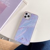 IMD Stars River Marble Pattern schokbestendige TPU beschermhoes voor iPhone 12/12 Pro (A3)