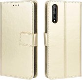 Voor Huawei P Smart S / Y8p / Enjoy 10S Retro Crazy Horse Texture Horizontale Flip Leren Case, met Houder & Kaartsleuven & Fotolijst (Goud)