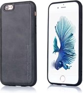 Voor iPhone 6 / 6s Diaobaolee schokbestendig PU + TPU beschermhoes (zwart)