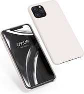 kwmobile telefoonhoesje voor Apple iPhone 11 Pro - Hoesje met siliconen coating - Smartphone case in maanglans