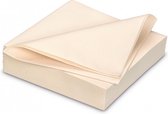 GALA Servetten - Ecru - 40x40cm - 25 Stuks - Wit