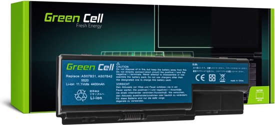Batterie pour Acer Aspire 5520 AS07B31 AS07B32 / 11.1V 4400mAh | bol
