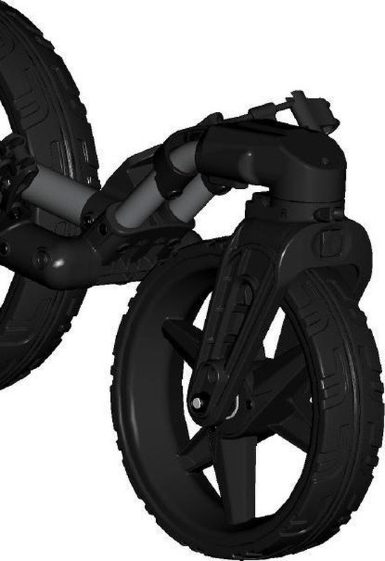 FastFold - 360 golftrolley - zwart van Merkloos — afbeelding 2