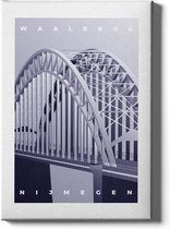 Walljar - Waalbrug - Muurdecoratie - Poster