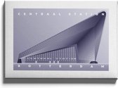 Walljar - Rotterdam Centraal - Muurdecoratie - Poster