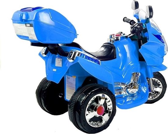 HOMCOM kindermotorfiets, elektrisch, met koplampen, 3 muziekmodi, voor