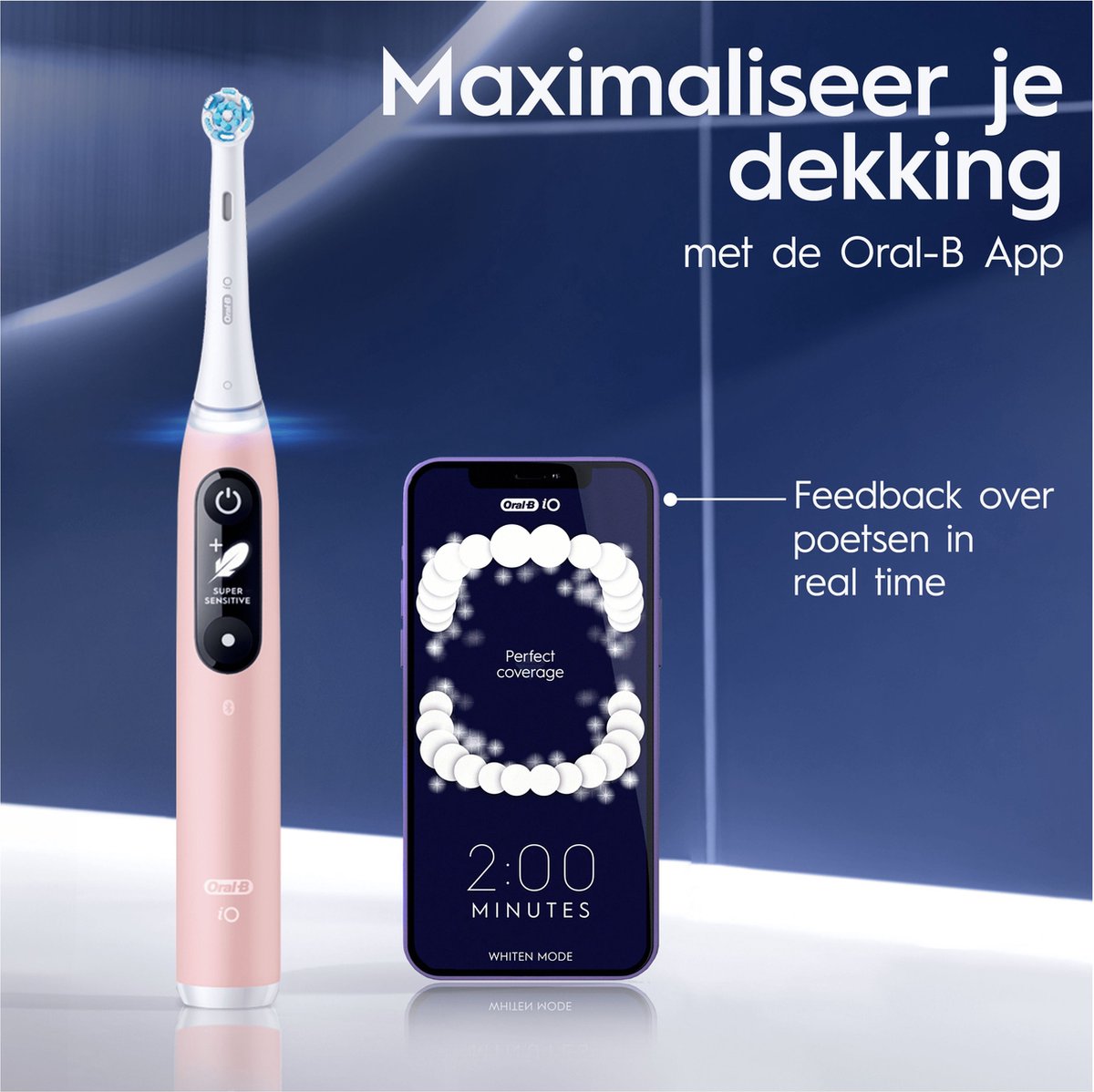 Afbeelding 3 van Oral-B iO 6N Elektrische Tandenborstel - Roze