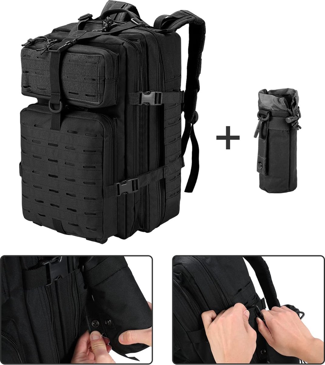 RAPIDSKY Militaire tactische rugzak van 35 l en 50 liter, waterdichte