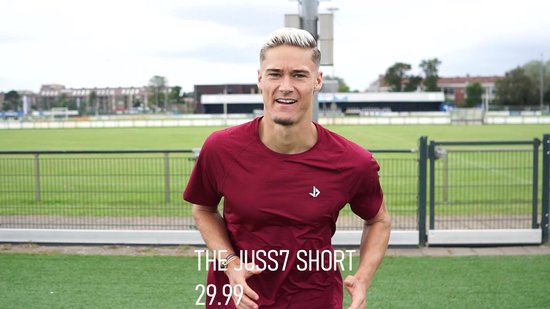 JUSS7 Sportswear - Short Sport Homme - Zwart - XL