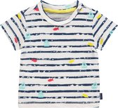 Noppies Jongens Korte mouwen T-shirt met all over print Richardson - Patriot Blue - Maat 50