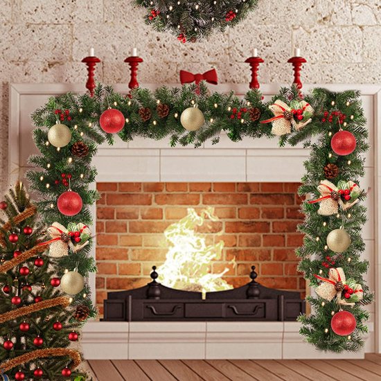 Couronne De Noel Porte avec Lumineuse LED, Couronnes Et Guirlandes De Noël,  Couronne De Noel à Décorer Exterieur, Decoration Noel Interieur Maison
