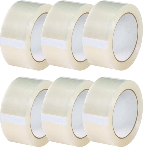 BOMEI PACK Oranje afplakband 100 mm x 50 m - schilderstape voor afdek- en schilderwerkzaamheden - universeel inzetbaar afplakband/schildertape
