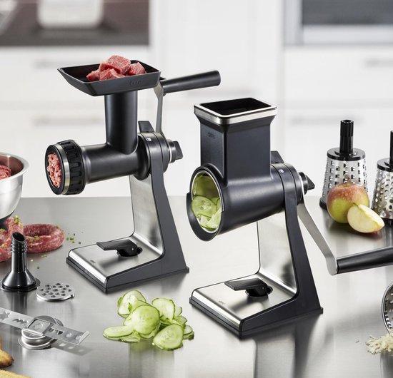 GEFU Trommelrasp Transforma - Zilver grijs