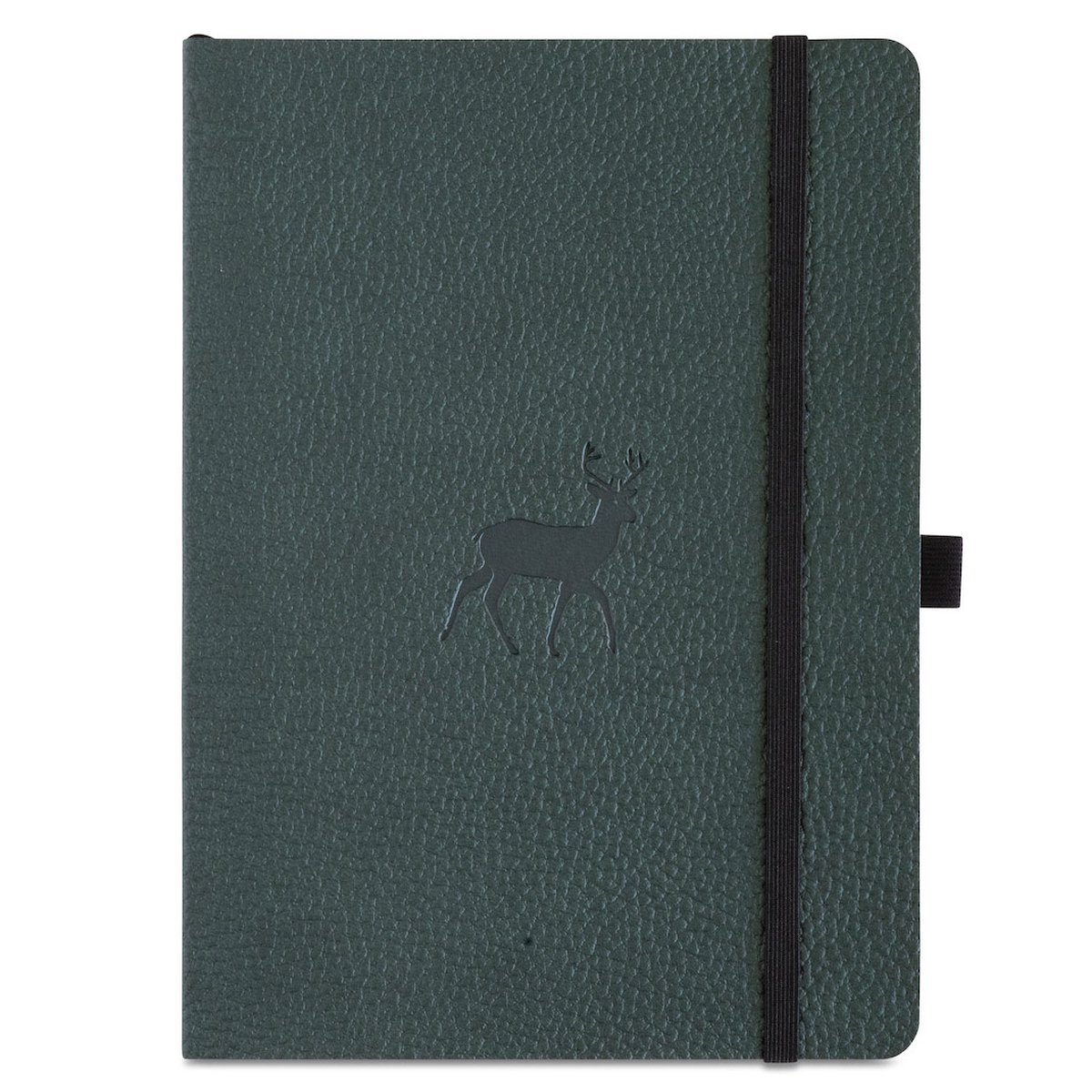 Dingbats* Wildlife Soft Cover A5+ Green Deer Notebook – Dotted