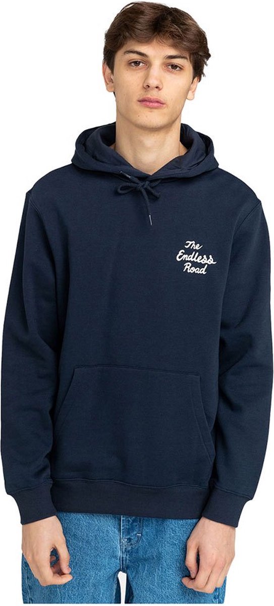 Element Timber Novel Hoodie L Man Marineblauw
