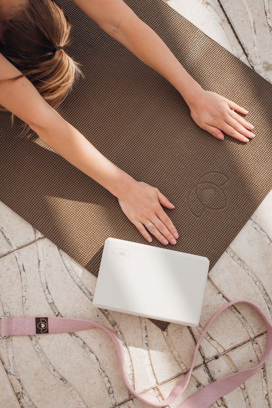 Yoga riem / strap extra lang oudroze - Lotus van Lotus — afbeelding 5