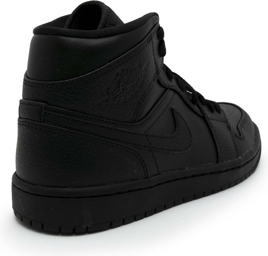 Baskets Nike Air Jordan 1 Mid Noir - Streetwear - Adulte | bol