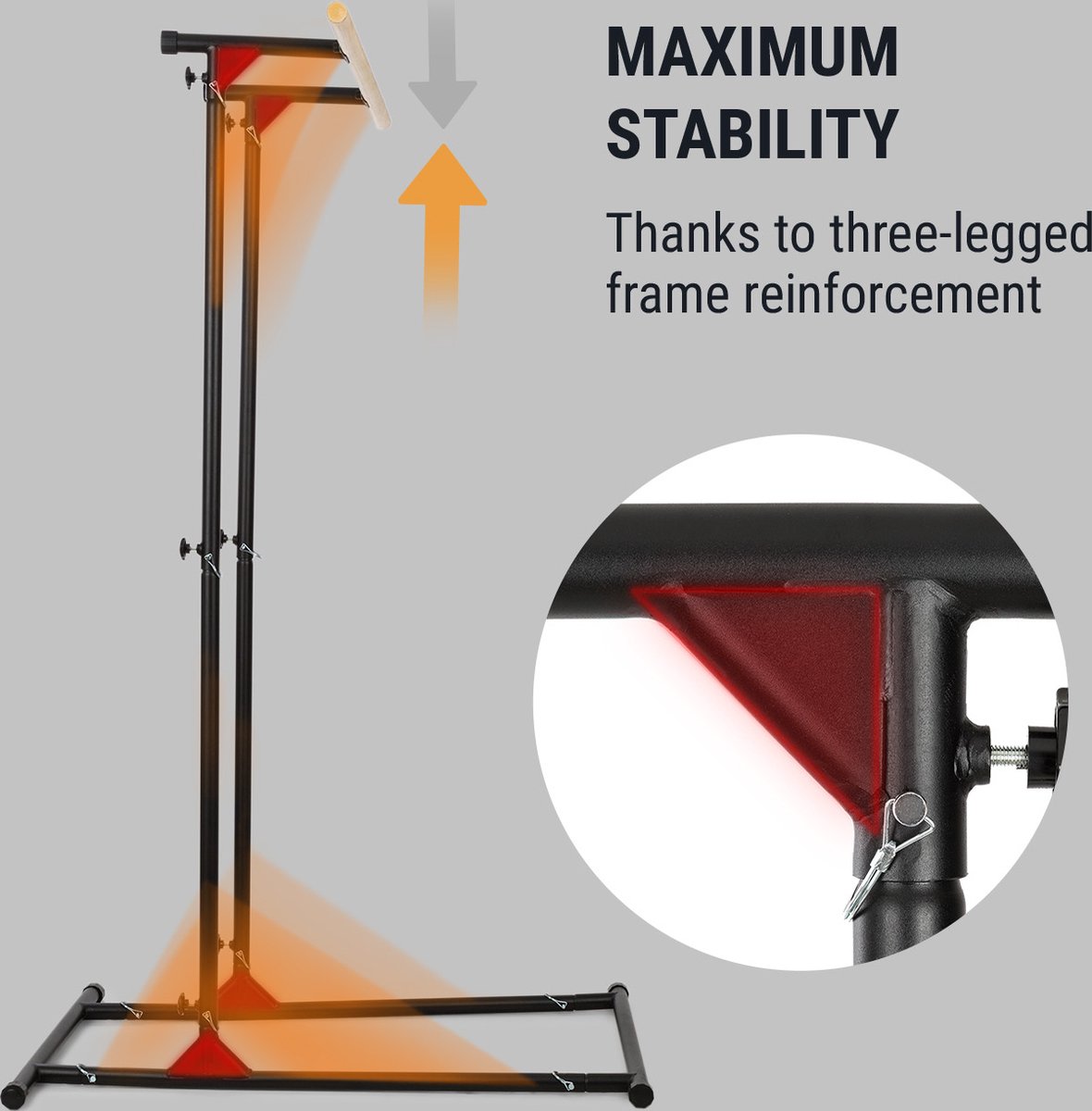 T-Trix pull up station MultiGym-concept kg transporttas