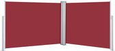 vidaXL-Windscherm-uittrekbaar-140x1000-cm-rood