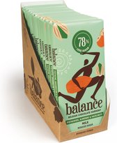 Balance | Melkchocolade | Pistache Amandelen Hazelnoten | 12 Stuks | 12 x 100 gram