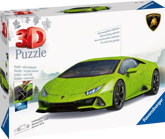 Ravensburger Lamborghini Huracán EVO Verde - 3D Puzzel