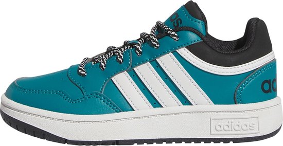 adidas Sportswear Hoops 3.0 Schoenen Kids - Kinderen - Turquoise- 30