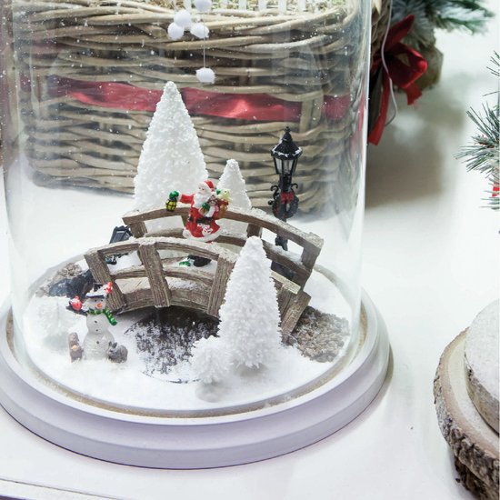 Arbres De Noël Miniatures - Décoration Village De Noël - Occasion