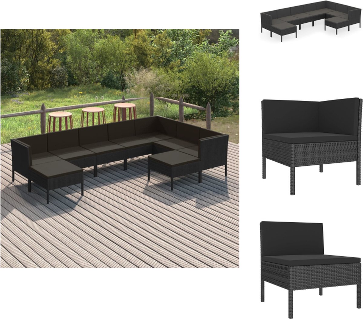 Fjôrd Loungeset Quad Set- kopen? ⏩ Giga Meubel - Giga Meubel