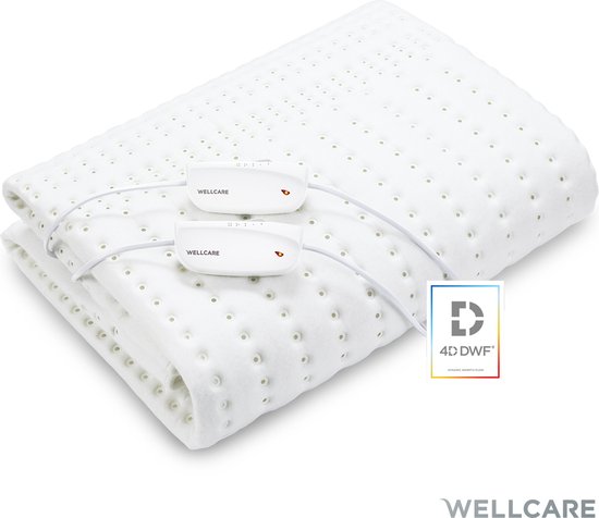 Wellcare Elektrische Deken WE167UBATHD 60W Wit - Wellcare - €33,00