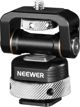 Neewer® - Field Monitor Houder voor 5 Inch en 7 Inch Monitoren - Kantelbare Monitorhouder met Swivel Functie en Hot Shoe voor DSLR Camera, Mirrorless Camera - Maximale Draagcapaciteit: 3.3 lb/1.5 kg - Model ST41