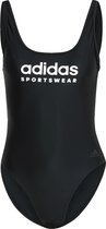 adidas Sportswear Sportswear U-Back Badpak - Dames - Zwart- 36