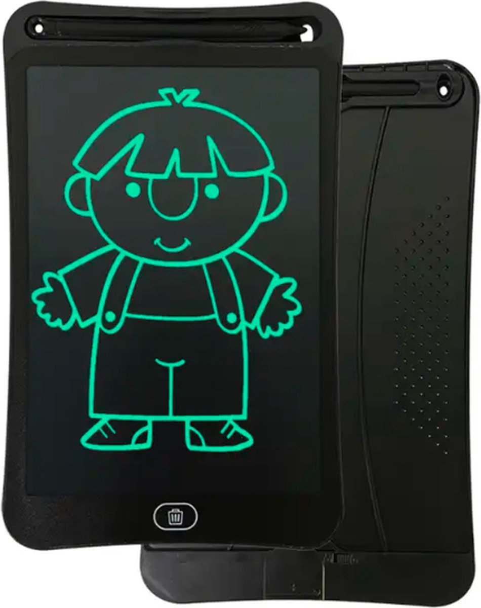 LCD-tekentablet voor kinderen "Zwart" 12 inch kleurenscherm - Sinterklaas - Kerstcadeaus - Cadeau - Sinterklaascadeau - Kerstcadeau - Sint - Kerstmis - Kerstcadeau - Tekentablet - Tekentabletten - Tablets - Speelgoed voor jongens en Meisjes