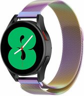 By Qubix 20mm - Milanese bandje - Multicolor - Geschikt voor Huawei watch GT 2 (42mm) - Huawei watch GT 3 (42mm) - Huawei watch GT 3 Pro (43mm)