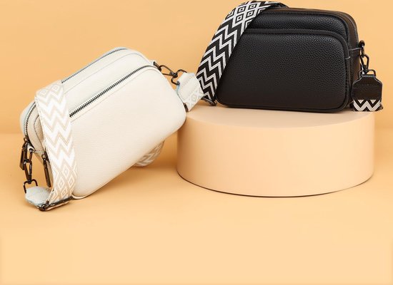 Geweo Crossbody Bag - Sac à bandoulière - Sac crossbody - Sac de téléphone - Klein sac à main pour femme - Zwart